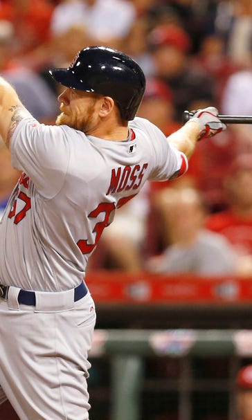 A healthy Brandon Moss is making home runs his hobby